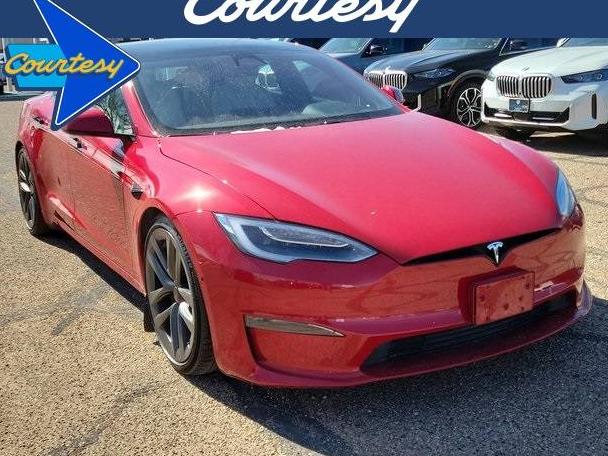 TESLA MODEL S 2021 5YJSA1E65MF439002 image